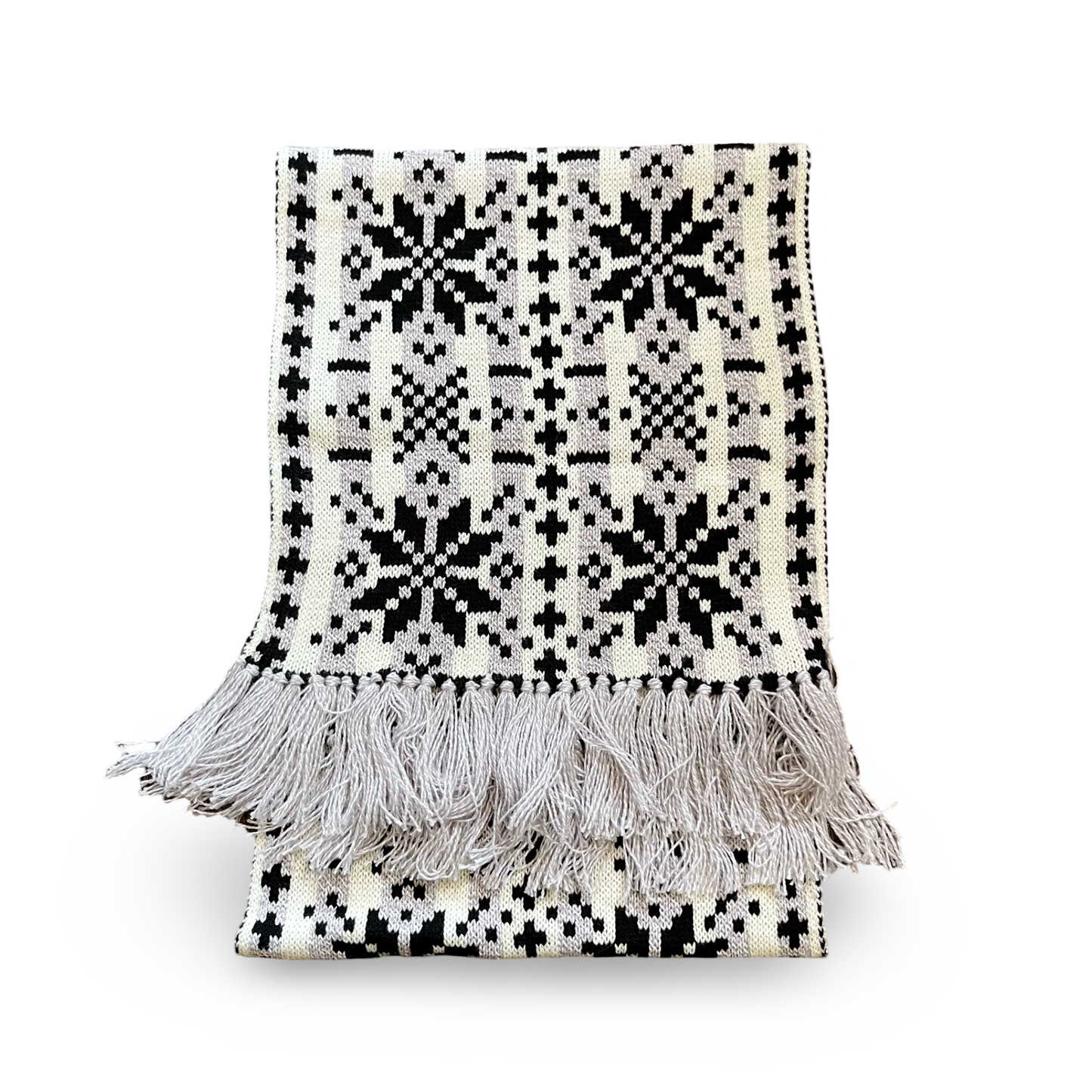 Nordic Winter Scarf - Warm - Asenka - Creme - Unisex