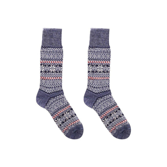 Nordic Socks Merino Wool in PERFORM™ (Sigrid - Denim) - Unisex