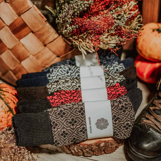 Nordic Socks Merino Wool 5 Pairs PERFORM™ Warm (Ulf) - Unisex