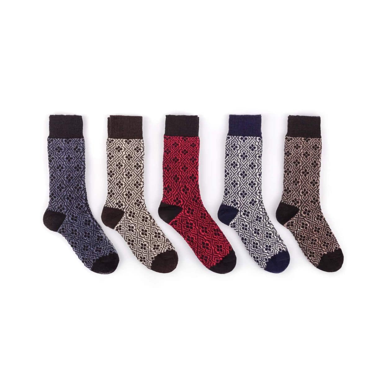 Nordic Socks Merino Wool 5 Pairs PERFORM™ Warm (Ulf) - Unisex