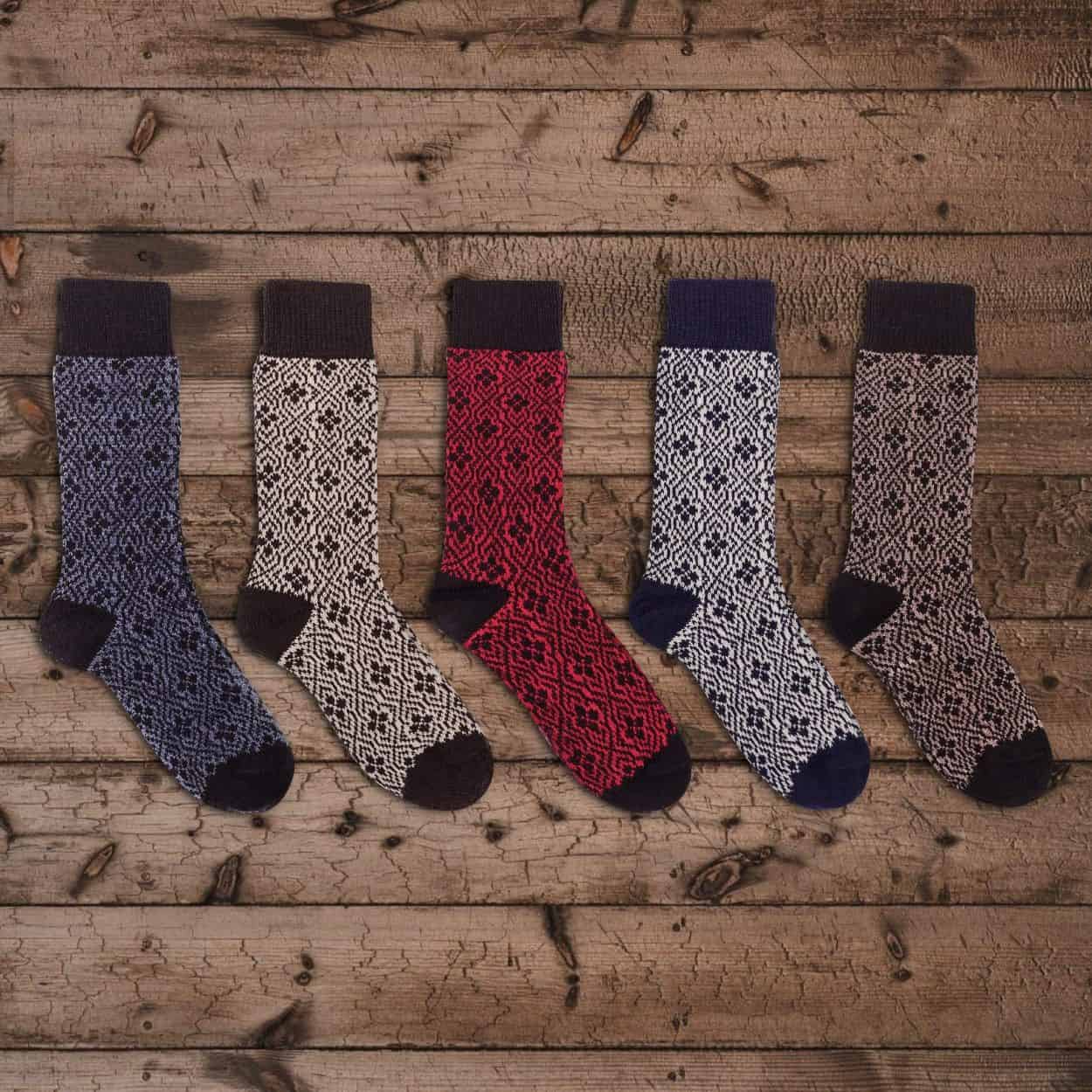 Nordic Socks Merino Wool 5 Pairs PERFORM™ Warm (Ulf) - Unisex
